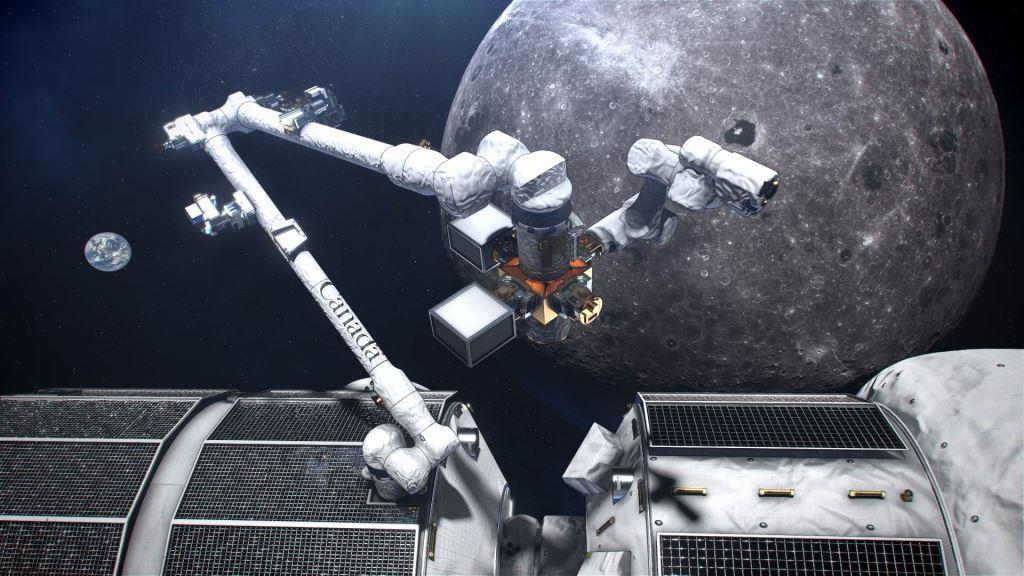 Canadarm3 is the centrepiece of Canada’s $2 billion contribution to NASA’s Lunar Gateway space station        Credit - Canadian Space Agency, NASA